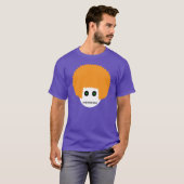 にんじんの上のワイシャツ。 ショウガ Tシャツ (正面フル)