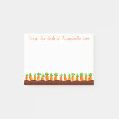 にんじんの列 ポストイット (正面)