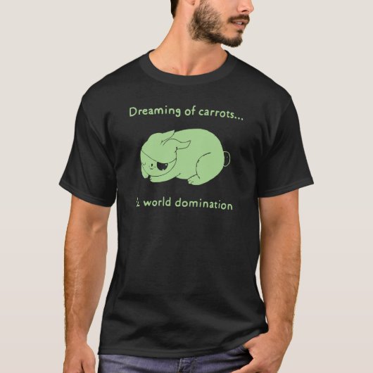 にんじんの夢 Tシャツ (正面)