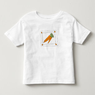 にんじんの幼児のティー トドラーTシャツ