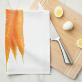 にんじんの束 キッチンタオル (四つ折り)