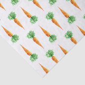 にんじんの水彩画パターン 薄葉紙 (詳細)