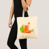 にんじんジュース トートバッグ (正面(商品))