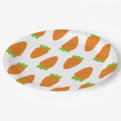 にんじんパターンプレート ペーパープレート (アングル)