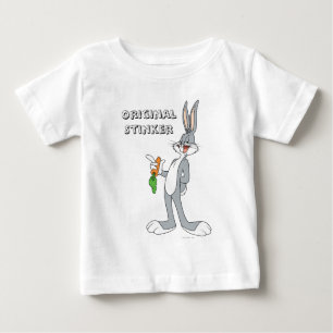 にんじん付きのバグBUNNY™ ベビーTシャツ