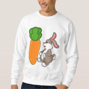 にんじん付きウサギ(2).PNG スウェットシャツ