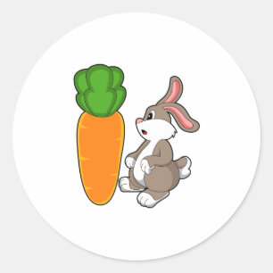 にんじん付きウサギ(2).PNG ラウンドシール