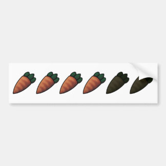 にんじん! バンパーステッカー