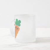 にんじん フロストグラスマグカップ (正面左)