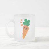 にんじん フロストグラスマグカップ (左)