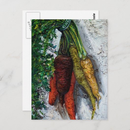 にんじん ポストカード (正面/裏面)