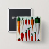 にんじん 缶バッジ (正面&裏面)