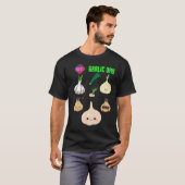 にんにくの日のお祝い Tシャツ (正面フル)