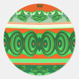 ～にクリスマスを請求する ラウンドシール