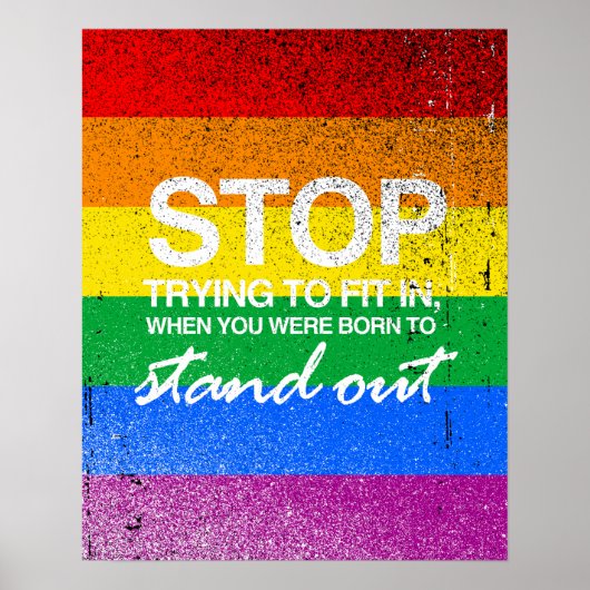 ~にストップ合わせようとしている ポスター (正面)