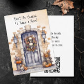 ~にパーソナライズされたは財産を怖がらポップ・アートのない ノートカード