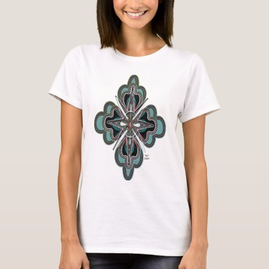 に交差(タンク) Tシャツ (正面)