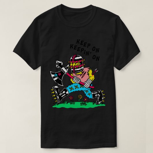 ～に付き添う Tシャツ (デザイン正面)