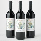 ～に伝統的おけるカトリックの聖聖餐式 ワインラベル (ボトル)