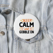 ～に保おだてて食べる 缶バッジ (インサイチュ)