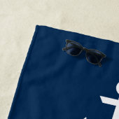 ～に保乗り出す ビーチタオル (インサイチュ)