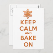 ~に保対して冷静で焼く ポストカード (正面/裏面)