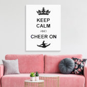 ～に保関する冷静と応援 キャンバスプリント (インサイチュ (リビング))