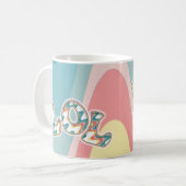 ～に光波を放つ コーヒーマグカップ (正面左)