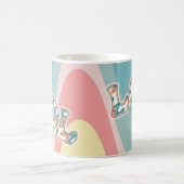 ～に光波を放つ コーヒーマグカップ (中央)