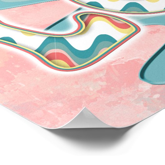 ～に光波を放つ ポスター (角)