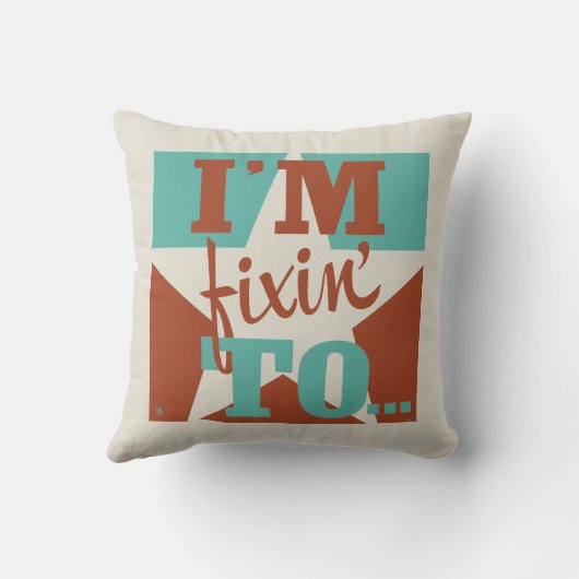 ～に執着している クッション (裏面)