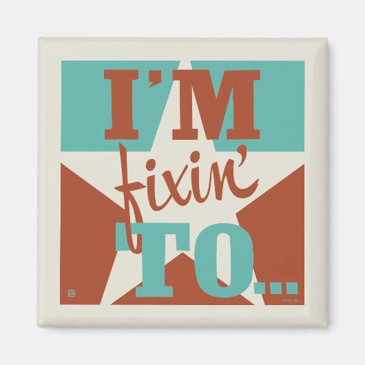 ~に執着している マグネット (正面)