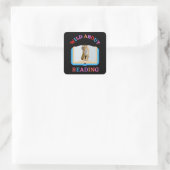 ～に夢中読だ スクエアシール (バッグ)