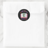 ~に夢中読だ ラウンドシール (バッグ)