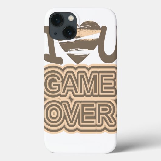 ～に対おもしろいするラブゲーム Case-Mate iPhoneケース (裏面)