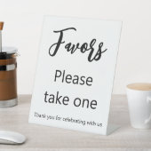 ～に対して好意で感謝を申し祝上げる 台座サイン (インサイチュ)