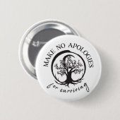 〜に対して謝罪をし生き延びない 缶バッジ (正面&裏面)