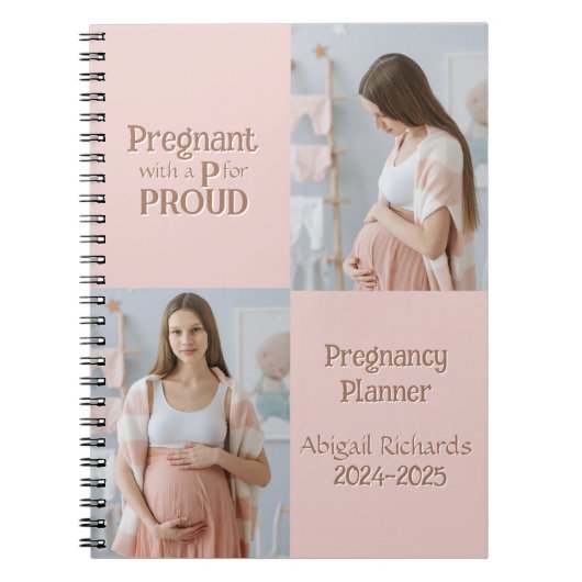 ~に対してPを妊娠してい誇りを持ったる ノートブック (正面)