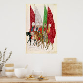 ~に対し後を追て基準を持つ男性 ポスター (キッチン)