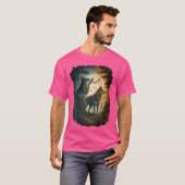 ～に対するオオカミ Tシャツ (正面フル)