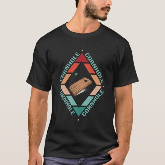 ~に対するコーンホール Tシャツ (正面)
