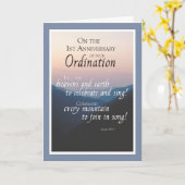 ～に対する叙位叙勲1周年祝賀 カード (黄色い花)