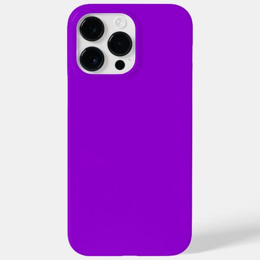 ~に対する紫の色最高のの一つ無地ののダークバイオレット Case-Mate iPhoneケース (裏面)
