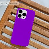 ~に対する紫の色最高のの一つ無地ののダークバイオレット Case-Mate iPhoneケース