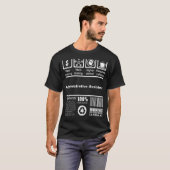 に対する行政補助栄養事実 Tシャツ (正面フル)