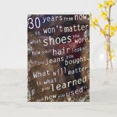 ~に対する賢明な言グランジ葉 カード (黄色い花)