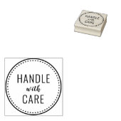 ~に対処す気にる ラバースタンプ (押印)