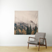 ~に山や森が茂ったバンフ国立公園 タペストリー (インサイチュ)