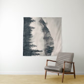 ～に山や森が茂ったバンフ国立公園  タペストリー (インサイチュ(横))