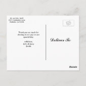 ～に感謝する ポストカード (裏面)